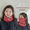 Children's 2025 Winter Red Scarf - Warm & Windproof Neck Gaiter for Girls