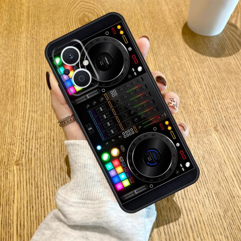 Music DJ Controller Mixer Funda For OPPO Reno 7 8 Lite 14 F 13F 12F 11F 13 12 11 10 Pro OPPO Find X9 X8 X6 X5 Pro Case
