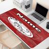 Custom Name Personalized Ajax Pattern Mousepad, Laptop PC Desk Mat, Decorative Desk Mat for Home Keyboard Pad Gift