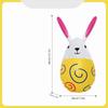 Easter Garden Decoration Giant Inflatable Bunny Egg Decorated Egg Inflatable Bright Easter Bunny Inflatable For Easter Holiday