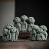 Exquisite Buddha Statue Miniature Zen Garden Ornament Durable Little Monks Figurine  Garden