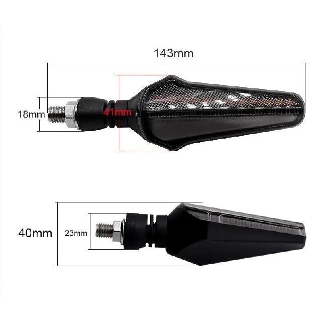 Good Driver New Motorcycle Front Direction Turning Signal Light for Retrofit/Upgrade (Interchangeable Model)