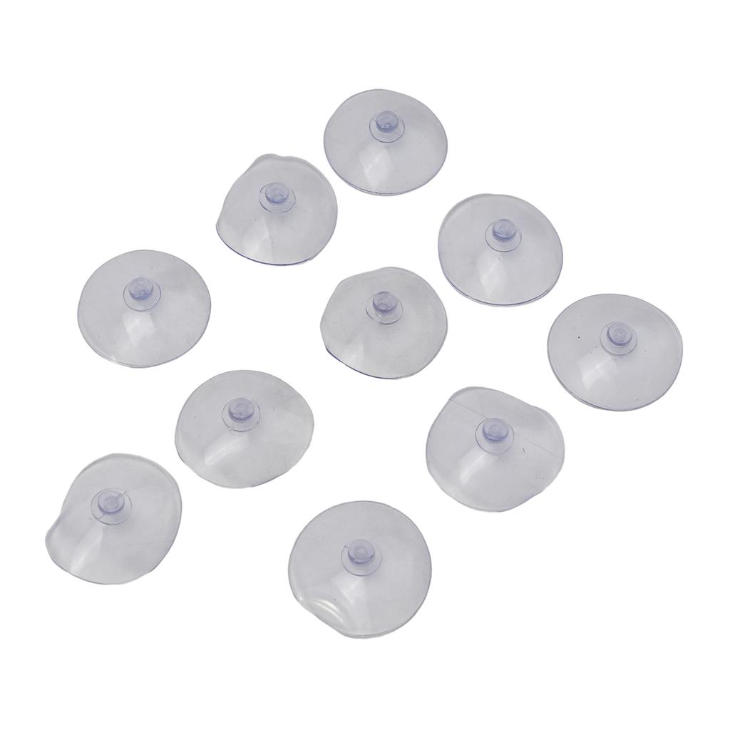 10PCS Transparent Suction Cups for Hanging Wall Hooks In For Kitchen and Bathroom Suitable for Glass Casement Surfaces
