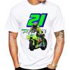 2025 Cool Franco Morbidelli 21 Gp Race Tshirt New Summer Unisex Short Sleeve Boy Sport Casual Tops Motorcycle Rider Tees