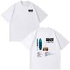 Rapper Myke Towers 2025 New Album Island Boyz T-shirts Unisex Women Clothing Fashion Hip Hop Oversized Cotton Tshirt Couple Clothes