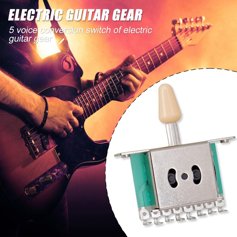 5 Way Pickup Selector Tone Switch for ST SQ Electric Guitars Musical Instrument