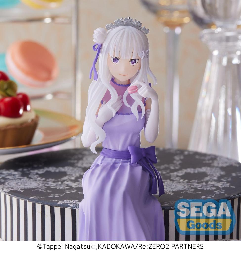 Starting Life in Another World Lost in Memories Premium Chokonose Figure Emilia Dress Up Party ReZero -
