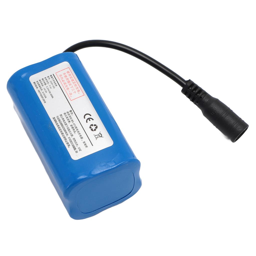 RC Boat Batt y, 5200mah Large Capacity Rc  ing Boat Batt y 7.4V Rechargble RC Boat Batt y Replacement for RC S ies Boats