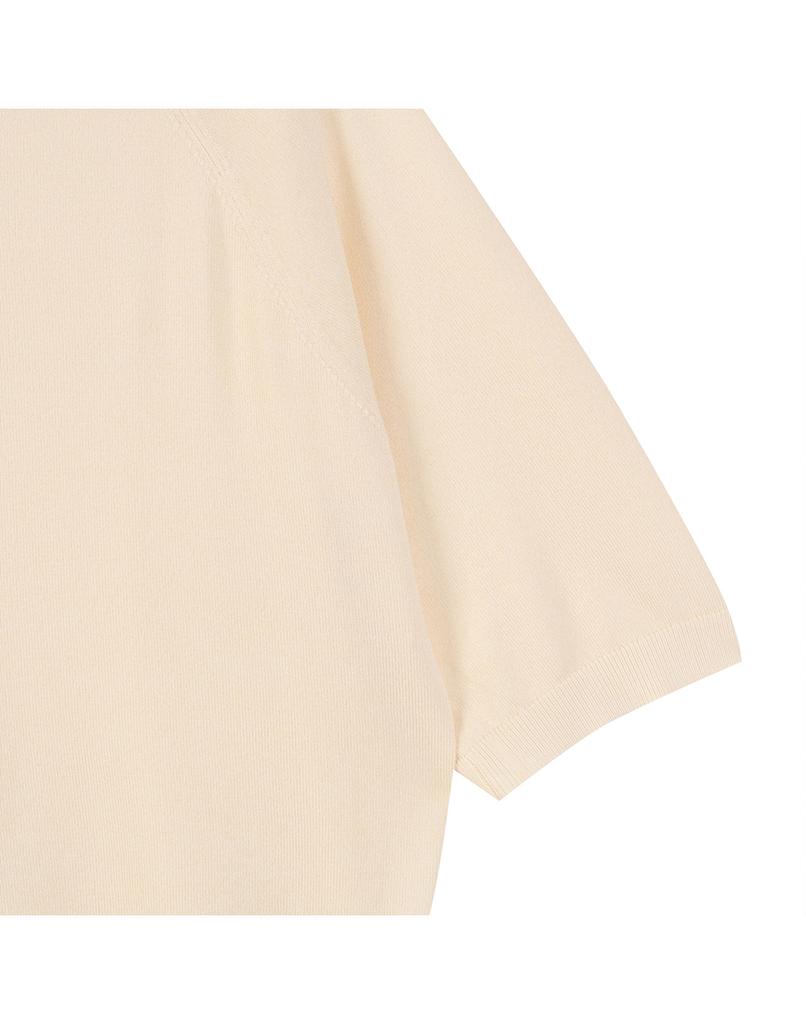 LAFELSORTOF Round Neck Basic Knit Top