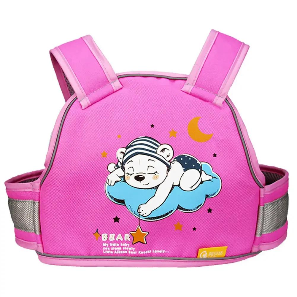 Universal Motorcycle Safety Belt Adjustable High Strength Seat Belt Reflective Strap Non-Slip Kids Seat Harness for Children