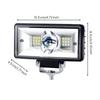 Superluminous Lightemitting Diode Headlight, 12V Motorcycle Headlamp, Universal High/low Light,