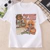 Halloween Retro T Shirt Unisex Unisex Spooky Season Ghost Tee Cotton Short Sleeve Round Neck Printed Tshirt Unisex Clothing
