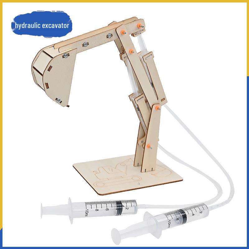 DIY Hydraulic Excavator Science Experiment Model Kit
