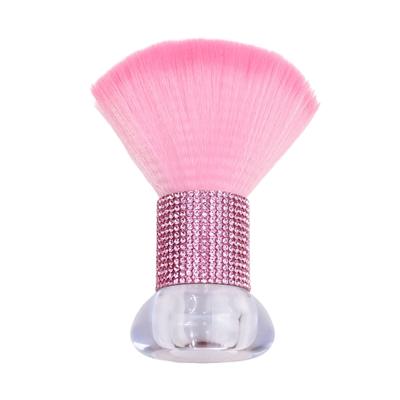 Multifunctional Nail Dust Cleaning Brush With Soft Bristles Loose Powder Brush For Professional And Home Manicure Use