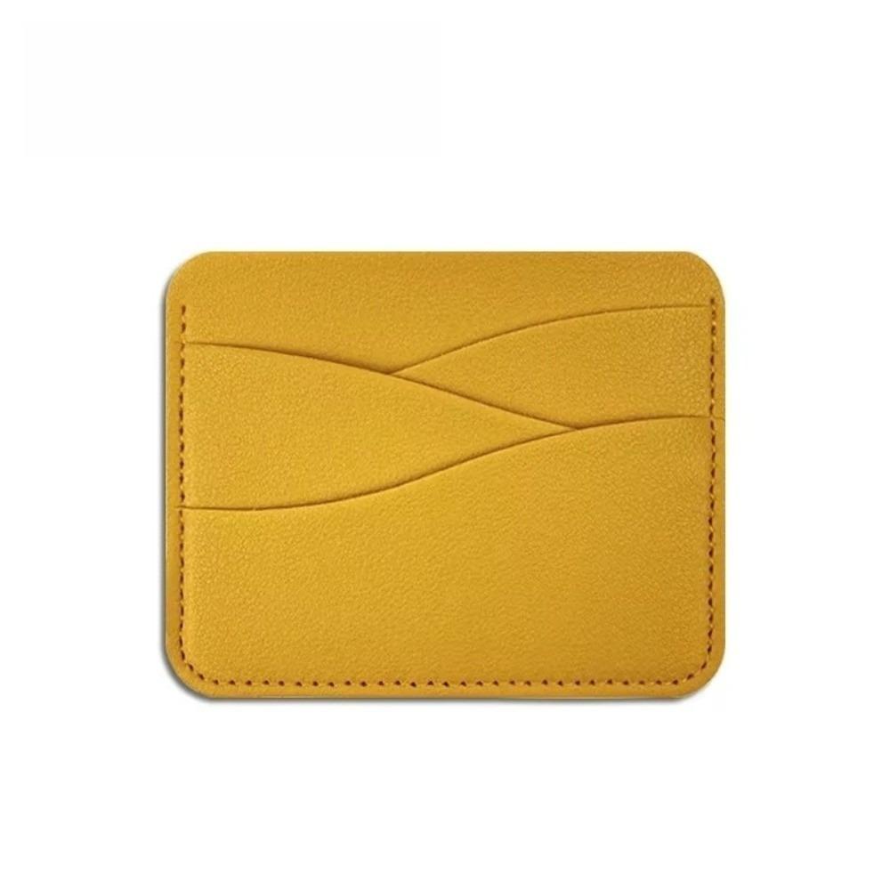 Solid Color Mini Card Holder Multi-functional Ultra-thin Credit Card Holder Slim Small Coin Purse Student