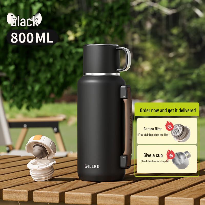 Dileber 316 Stainless Steel Insulated Tea Tumbler