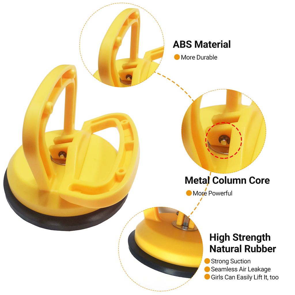 Car Dent Puller 3 Pack Dent Removal Kit Handle Lifter Powerful Car Dent Remover Suction Cup Dent