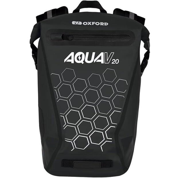 Backpack Oxford Aqua V20 Black (OL995)