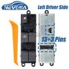 LHD RHD Right Window Switch Car Left Button For Nissan Qashqai J10 Navara D40 Pathfinder R51 25401-JD001 25401-EB30B 25401-BB65B