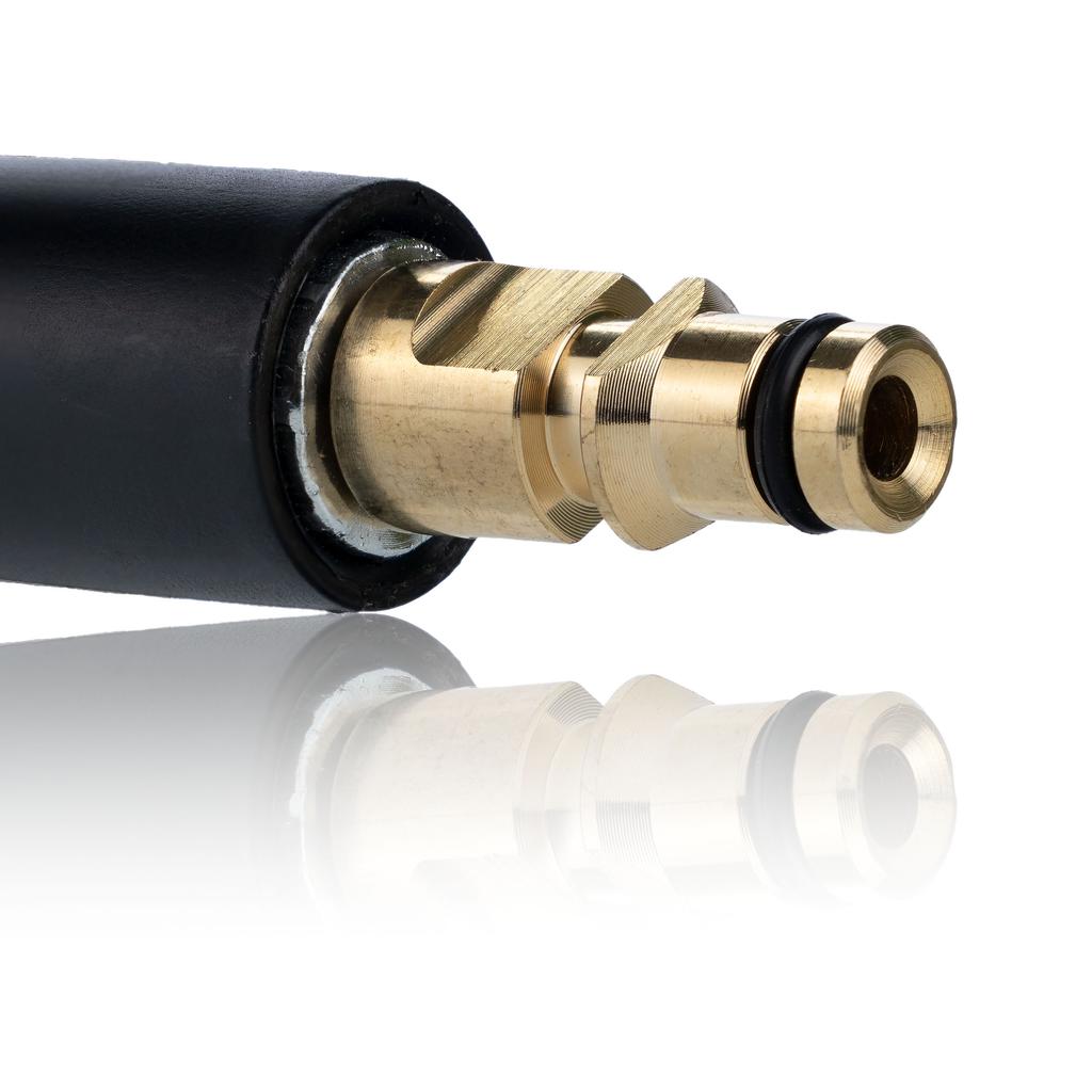 Rosfix Zestaw Pistolet i Wąż do Myjki Ciśnieniowej – Kompatybilny z Kärcher K2–K7 | 10m Wąż Click-Connect | Dysza Vario z Regulacją