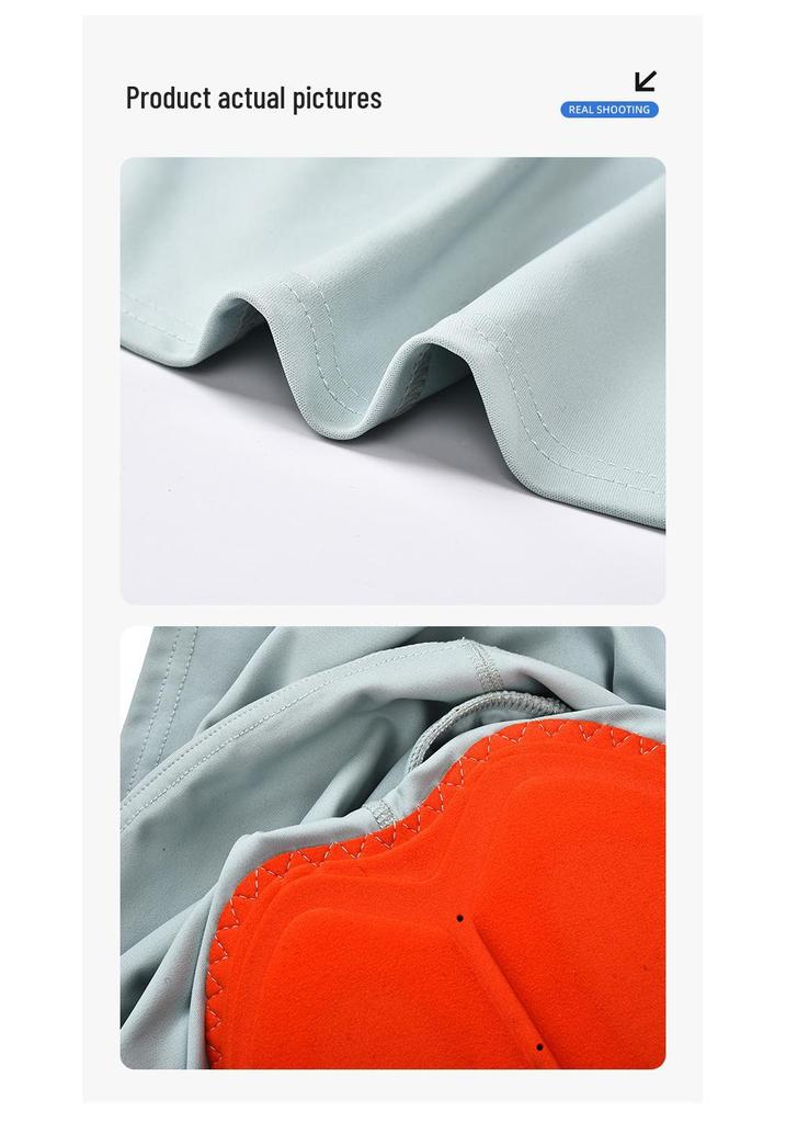 Culotte de Ciclismo de Verano Unisex con Absorción de Impactos de Silicona para Montaña y Carretera