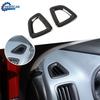 Side Air Vent Outlet Cover Trim Decor For Chevrolet Colorado/GMC Carbon Fiber