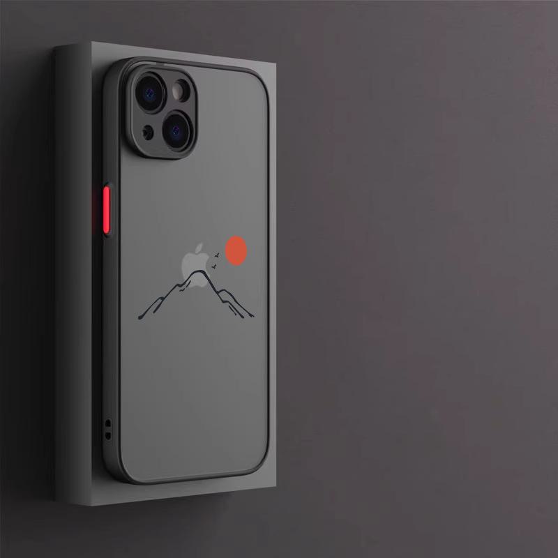 

Чехол Sun X Moon 7 Skin Feel для iPhone XS Max и XR, устойчивый к падениям, простой ландшафтный дизайн. iPhone 14 Pro Max