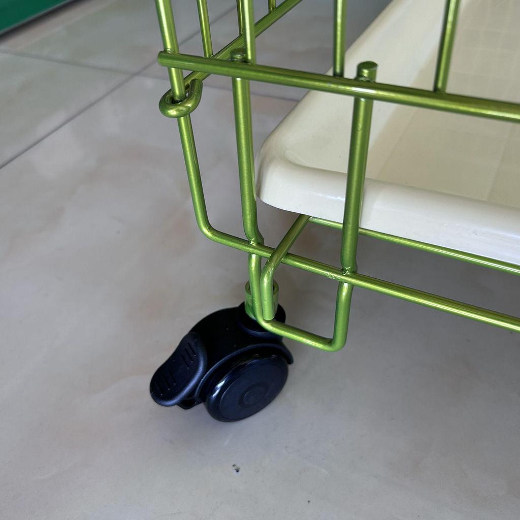 Nano Folding Indoor Dog and Small Pet Cage with Display Table