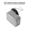 PULUZ Fat Cow Camera Lens Filter Kit for Insta360 Ace Pro2 (UV Filter + Lens Cap)