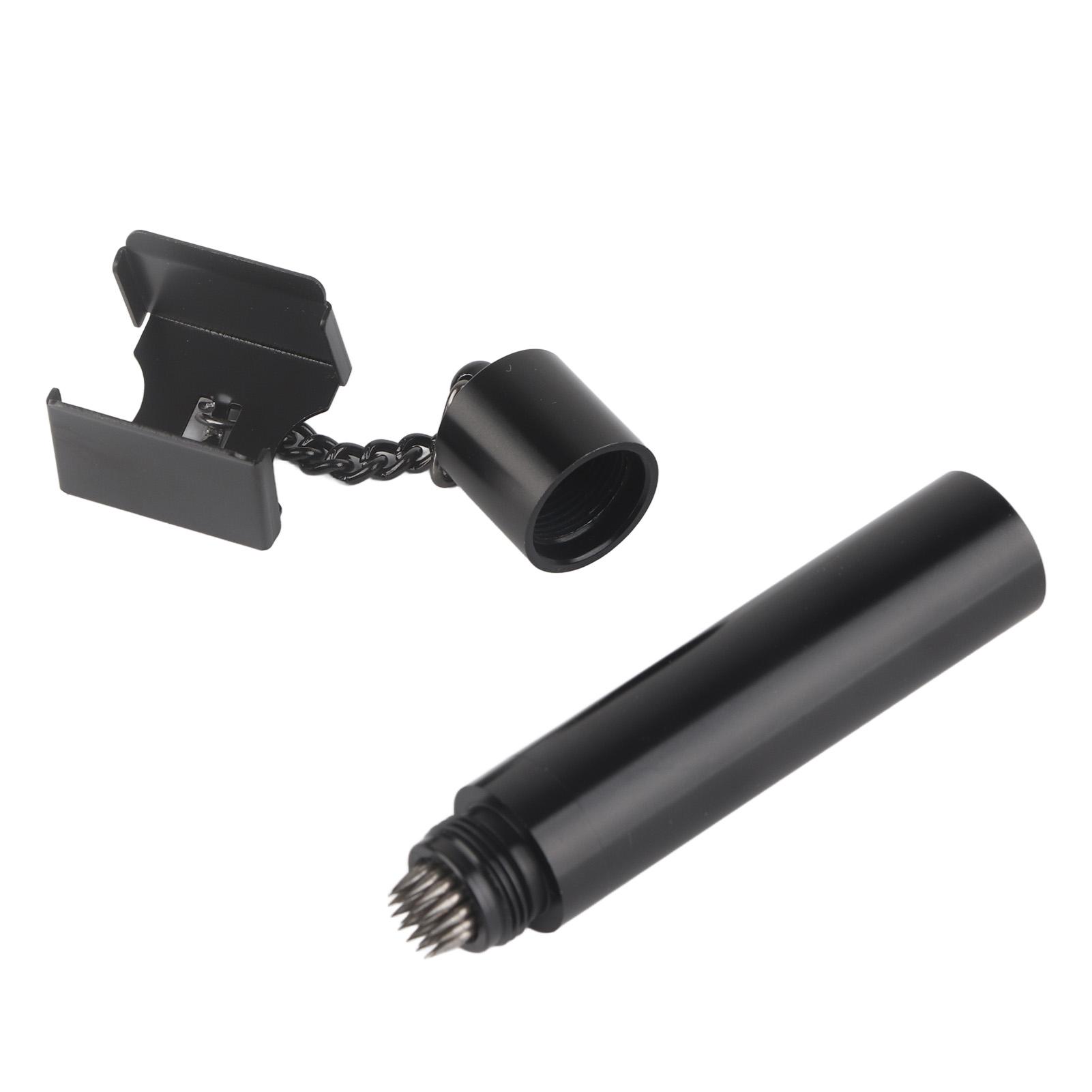 Billiard Chalk Holder 3 in 1 Portable Pool Cue Chalk Holder Billiard Cue Tip Pricker for Snooker Tool Accessory