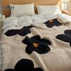 Immediate Delivery Blanket Stylish Multi-cover Korean Style Sofa Cover Large Throw Spring Summer Autumn Nordic Bed Sunflower Towel Cooling Measures