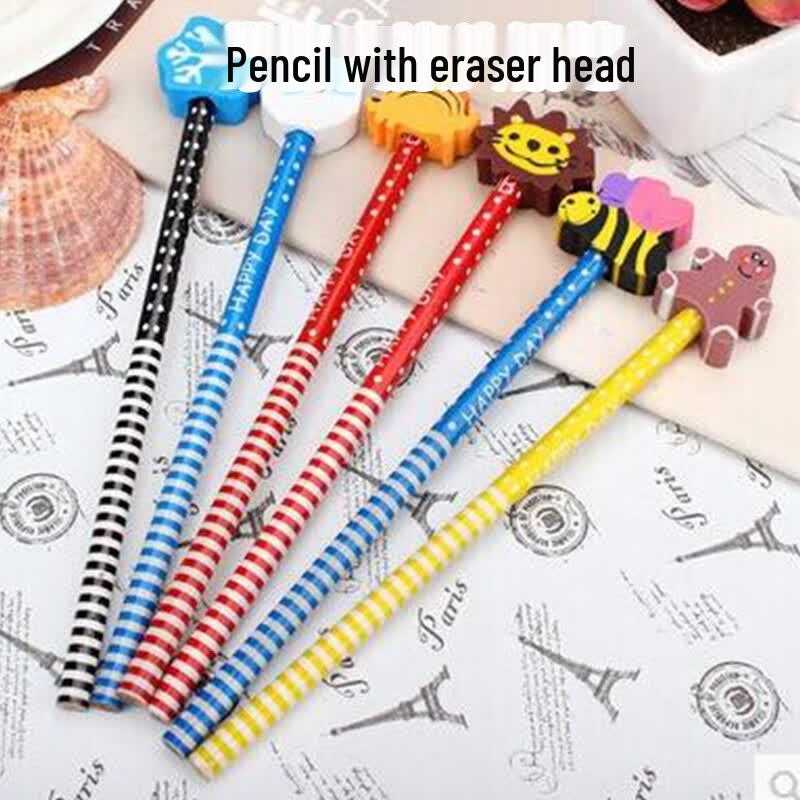 Gongbang Eraser-Tipped Pencils