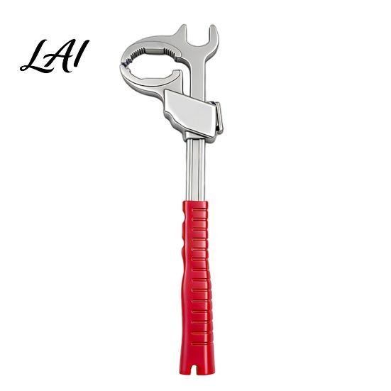 Double-head Pipe Wrench 1/2Pcs Bathroom Multi-Head Interchangeable Socket System Double-Head Sink Faucet 1pc