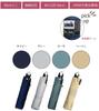 Folding Umbrella for Women and 60cm Rib 8 Durable Aluminum and Fiberglass Convenient Carabiner Ideal for Travel and Plain Navy Blue Men, Length,
