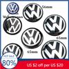 2026 Het För VOLKSWAGEN VW 4st Volkswagen Navkapslar 56mm 65mm 70mm fälgkåpa för VW Golf 4 5 6 7 Polo Passat B5 B