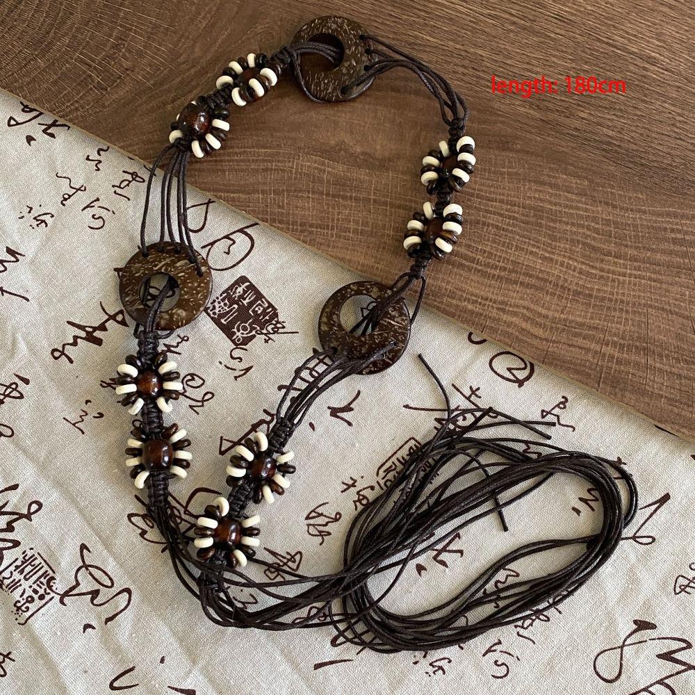Hand Woven Body Chain Bohemian Ethnic Style Headband New Waist Chain  Summer