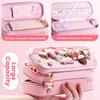 Double Layer Pen Box Capyabra Stationery Organizer Cartoon Pen Bag  Students