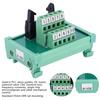 Placa Breakout PLC IDC10P Bloco Terminal Adaptador de Sinal Moard Módulo Adaptador PLC