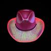 LED Light-Up Colorful Cowboy Hat for Halloween, Carnival, and Holiday Performances