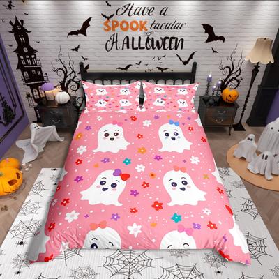 Homewish Halloween Geister Bettwäsche Set Festival Thema Für Jugendliche Bettwäsche Set Gruselige Tier Dekoration