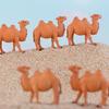Attractive Camels Statue Lightweight Animal Figurine Eye-catching Camels Ornament