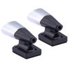 2Pcs Ultrasonic Animal Repeller Saving Wind Whistle Car Motorcycle Deer Warning Repeller Black Whistles