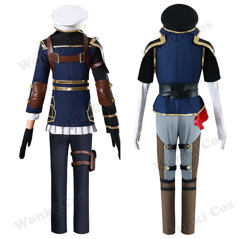 Arcane Caitlyn Cosplay Costume Wig Hair Jinx Sister Vi Cosplay Uniform For Women Halloween Role Play Outfits