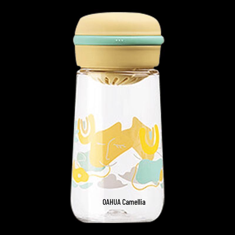 CHAHUA Macaron Portable Travel Cup 380ml жёлтый