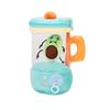 Cartoon Funny Carrot Juicer Plush Toy Drawstring Rotating Bag Pendants Stuffed Plush Toys Carrot/Flower Blender Toy