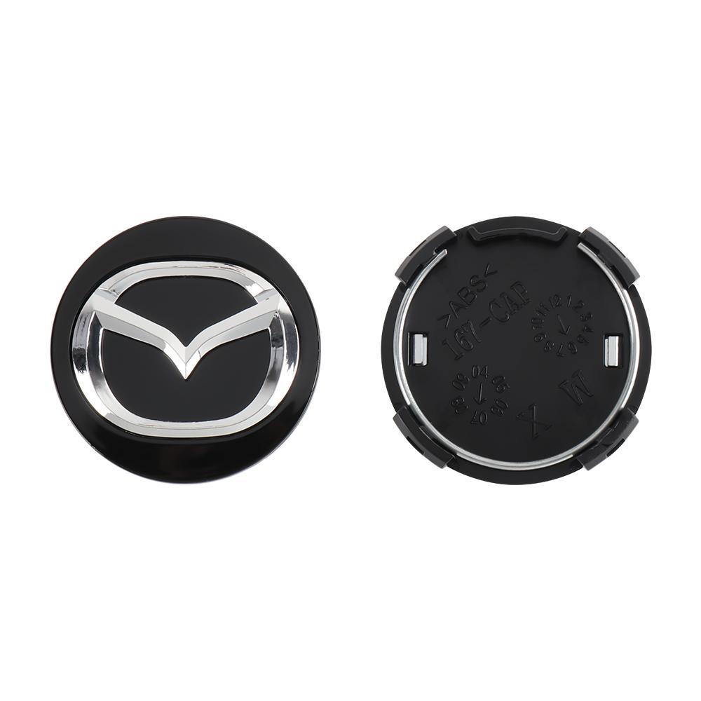 4pcs/SET 56mm 3D Styling Car Wheel Center Hub Caps Auto Rim Caps Covers Emblem For Mazda 3 Bk 6 Gh CX-5 CX30 MX-5 2 5 CX-3 GJ GL bg1