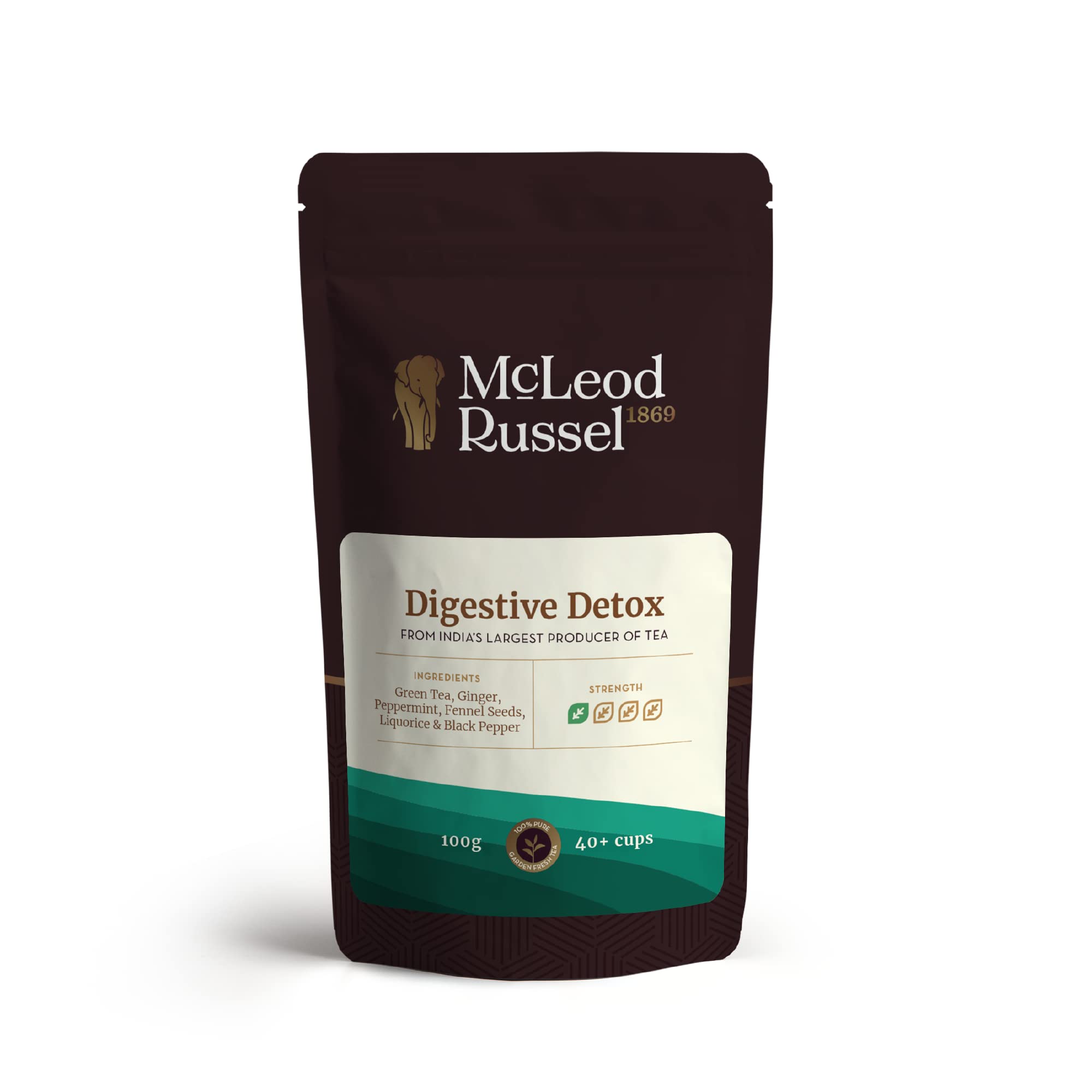 

McLeod Russel 1869 - Mint Chocolate Tea | 100g | Loose Leaf Orthodox Black Tea | With Peppermint & Vanilla Extracts | Rich Chocolate Flavou