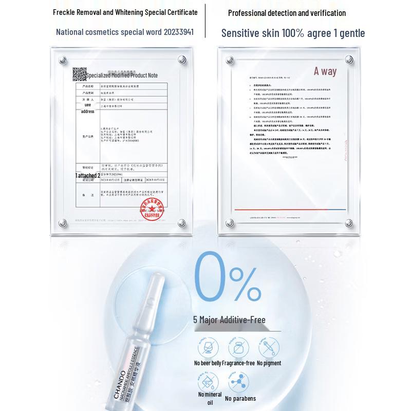 CHANDO Niacinamide Brightening Ampoule Mask