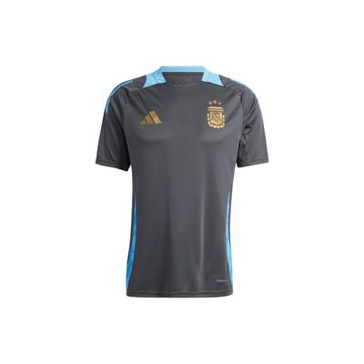 Camiseta de competición Argentina Tiro 24 para hombre, color negro carbón, IQ0815