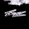 20Pcs Mini Clear Plastic Doll Clothespin Photo Paper Peg Clips Laundry Hangers